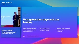 AWS Summit ASEAN 2023 | Next generation payments and lending (FSI101)