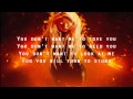 In This Moment - The Fighter (LYRICS)