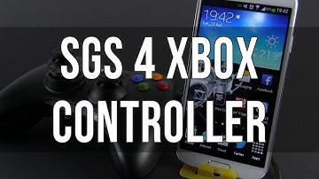 Samsung Galaxy S4: connecting an Xbox 360 controller and playing games