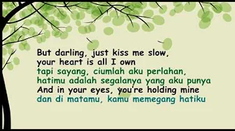 Perfect Duet - Ed Sheeran with Beyonce . lirik & terjemahan Perfect Duet - Ed Sheeran with Beyonce . lirik & terjemahan