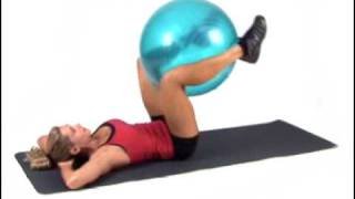 Coach Kim Lyons  Abdominal Ball Raise