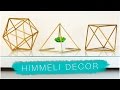 DIY GEOMETRIC ROOM DECOR | Himmeli Orb WITH STRAWS? PINTEREST & TUMBLR