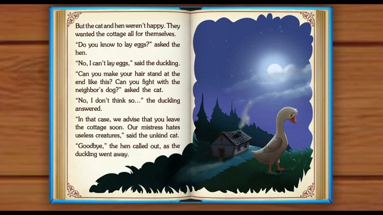 The Ugly Duckling Animation + Read Aloud YouTube