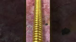 Coil made from 10 oz of pure gold