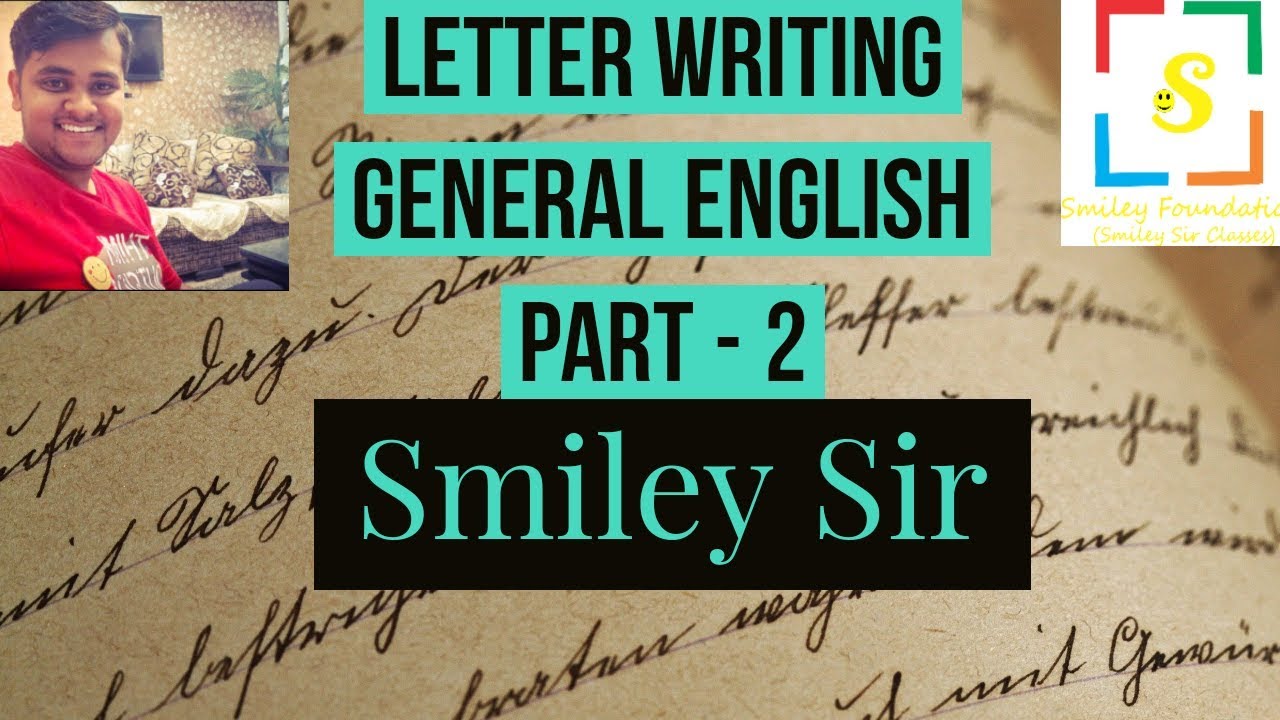 Letter Writing General English Part 2