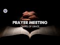 October 18th Prayer Meeting