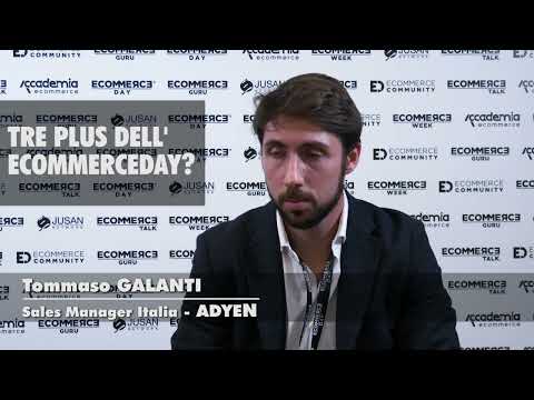 ADYEN - Tommaso Galanti - Intervista durante EcommerceDay