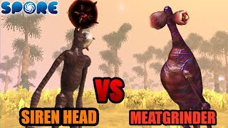 Siren Head vs Meatgrinder | Siren Head Rampage [S1E8] | SPORE