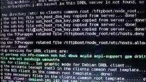 CLONEZILLA SERVER DRBL 7