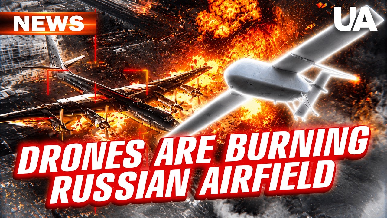 PLANES ARE BURNING! Ukrainian drones strike Russian AIRFIELD | Russia responds with terror