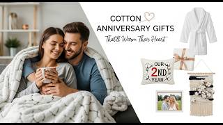 11 Cotton Anniversary Gifts That’ll Melt Your Spouse’s Heart ❤️