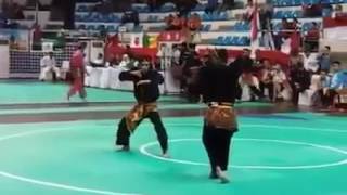 SENI GANDA PUTRA(INDONESIA) PENCAK SILAT MENDAPATKAN MEDALI EMAS