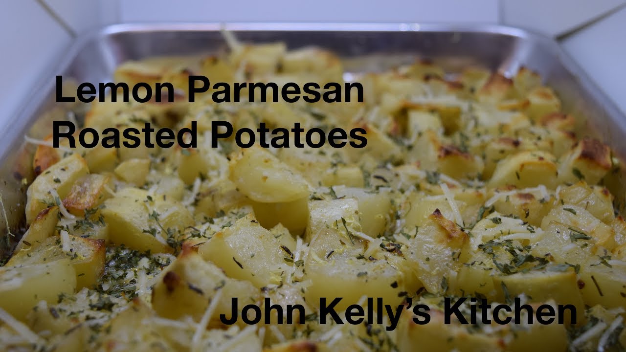 Lemon Parmesan Roasted Potatoes YouTube