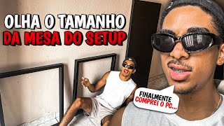 Chegaram as ÚLTIMAS compras do Setup !🖥️🛒