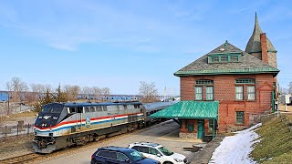Amtrak's "Adirondack" in Plattsburgh (Final "Fam" Trips and Freight!)