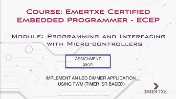 PIC Micro-controller programming | Assignment 029 | LED dimmer application using PWM(Time ISR Based)