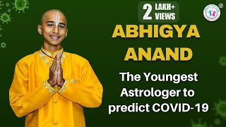 Astrologer Abhigya Anand Predicts COVID-19 Pandemic | GCP Awards | Child Prodigy | Abhigya Anand
