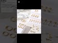Jstyle Hypoallergenic Surgical Steel Earrings #youtubeshort #jewellery
