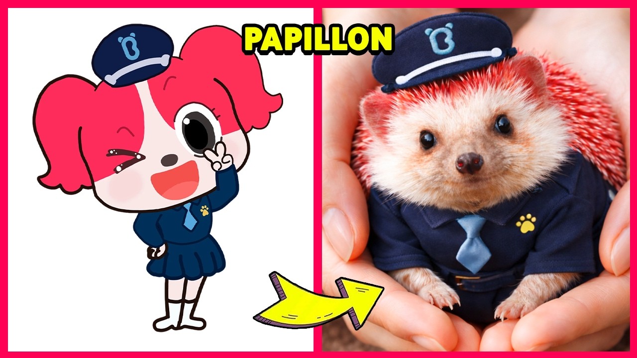 Шериф Лабрадор в образе ежиков 🦔 + Викторина «Угадай голос» | Шериф Лабрадор, Доби...