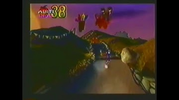 Crash Bandicoot: Warped (PSX) Pre-E3 1998 Demo Gameplay (VHS Tape)