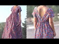 Tuto couture : la grande robe d'été sans patron ✨ Marion Blush