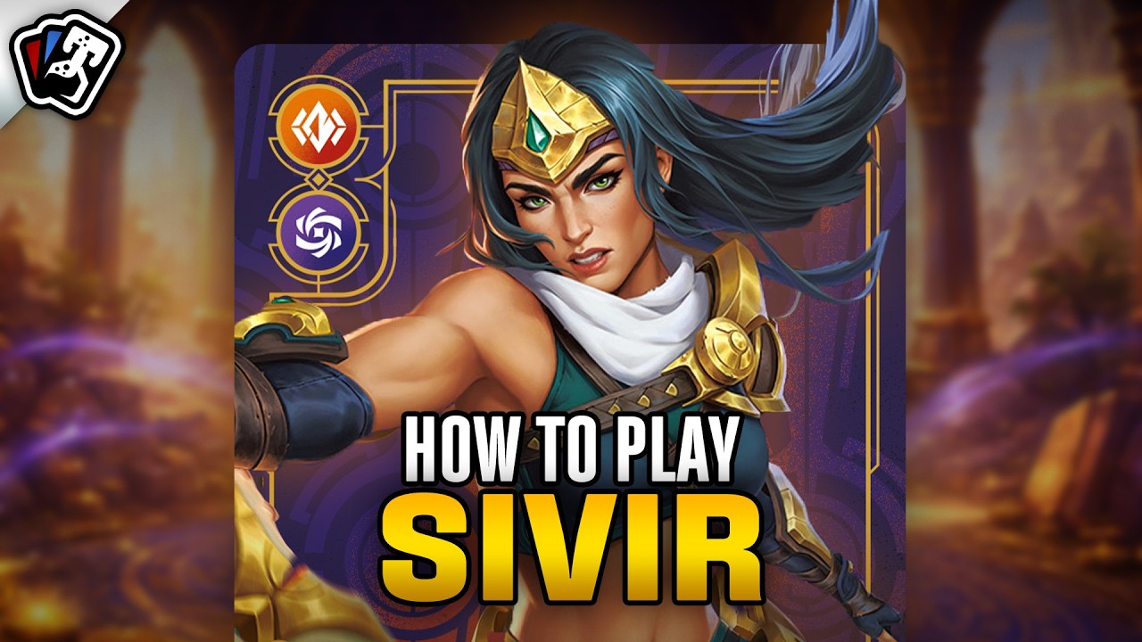 Как играть за Сивира | Руководство по игре за легенду из локации «Духовные кузнецы» в Riftbound