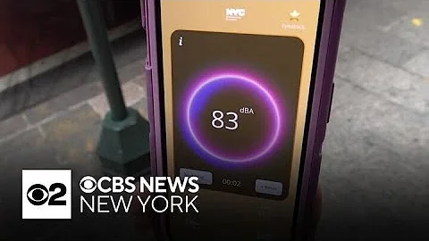 New app measure noise decibels in New York City
