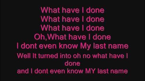 Carrie Underwood-Last Name Lyrics