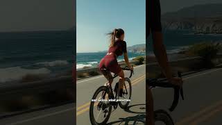 Wildest US Bike Route? Pacific Coast Highway! 😱 #cycling #roadbike #travel #motivation #bicycle