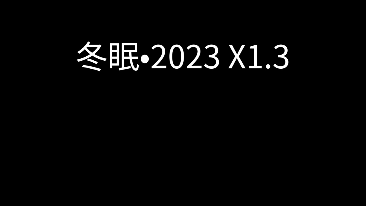 阿YueYue/刘兆宇 - 冬眠•2023 x1.3