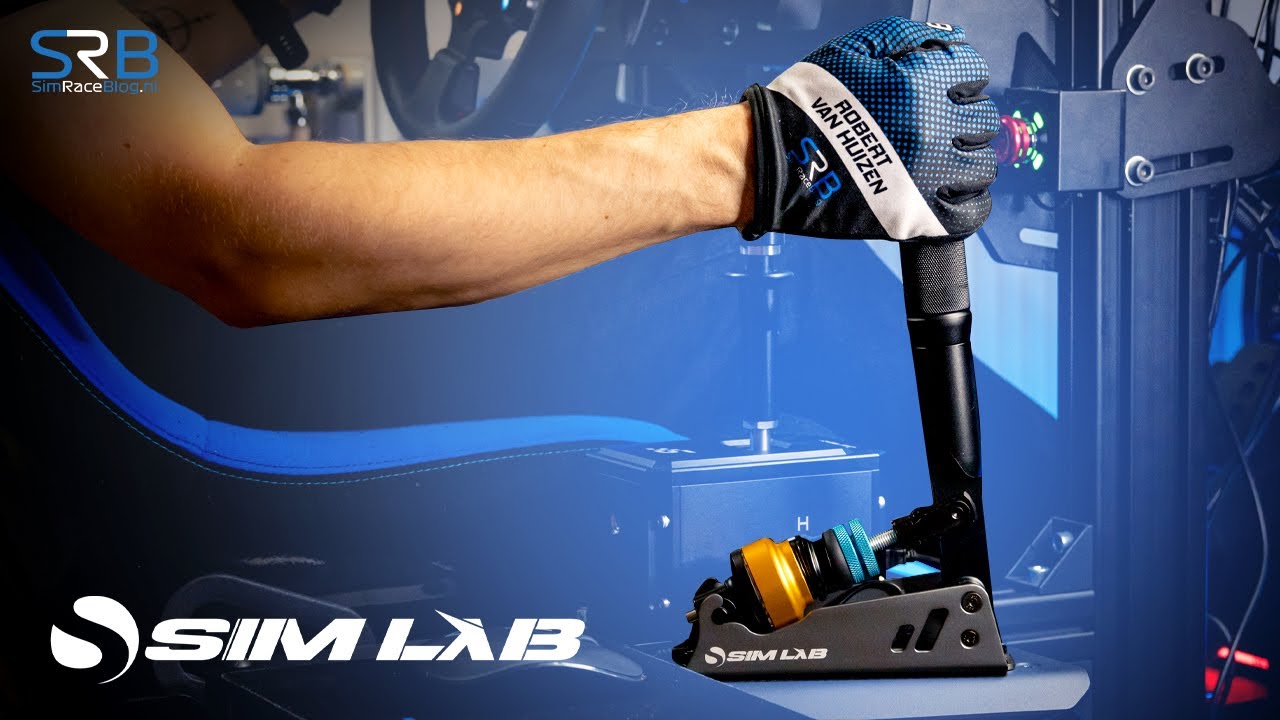 Driving with the SimLab XB1 Load Cell Handbrake YouTube