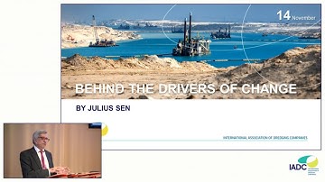 Julius Senn: “The larger forces behind the drivers of change” (Dredging)