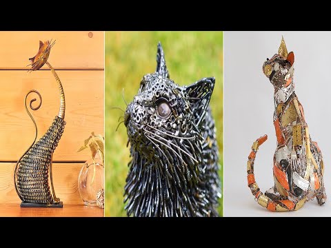 Vídeo: Amantes De Gatos Unem-se Para Uma Exposição De Arte Em Gatos Muito Original