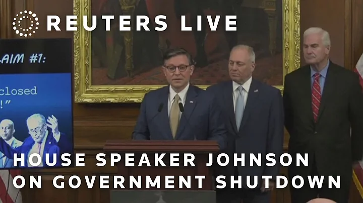 LIVE: Mike Johnson speaks on day 34 of shutdown