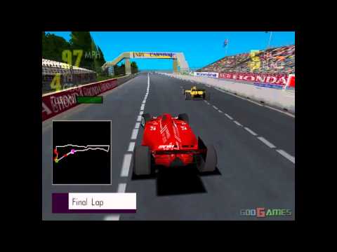 Newman Haas Racing - Gameplay PSX / PS1 / PS One / HD 720P (Epsxe)