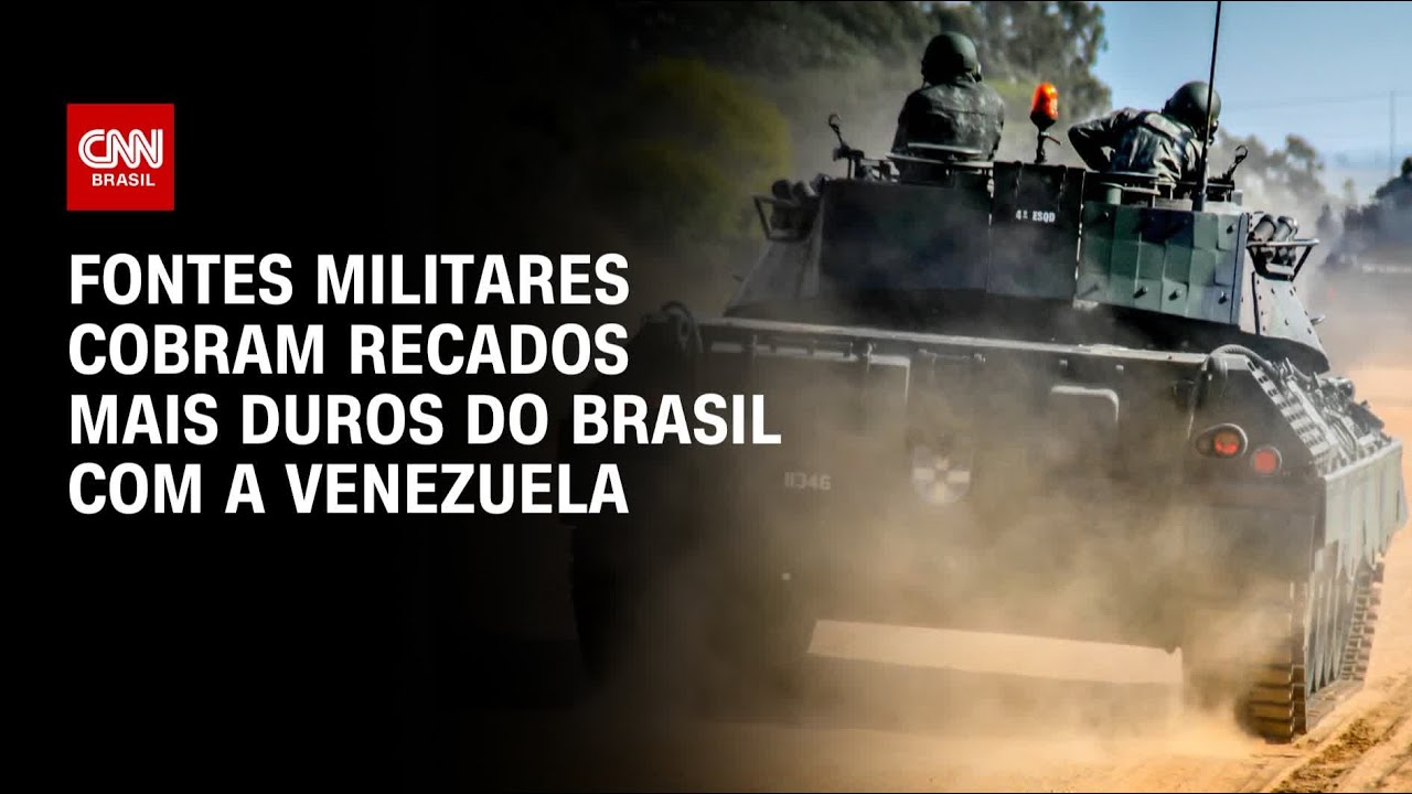 Fontes militares cobram recados mais duros do Brasil para a Venezuela