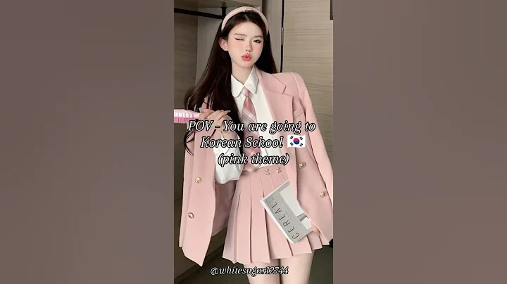 POV - You are going to Korean school 🇰🇷🏫 #pink #shorts #korea #southkorea #study #viral #trending