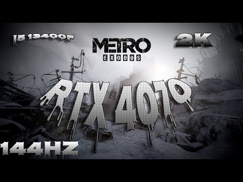 Metro Exodus Gameplay [RTX 4070] [Intel core i5 13400F] Settings-Extreme