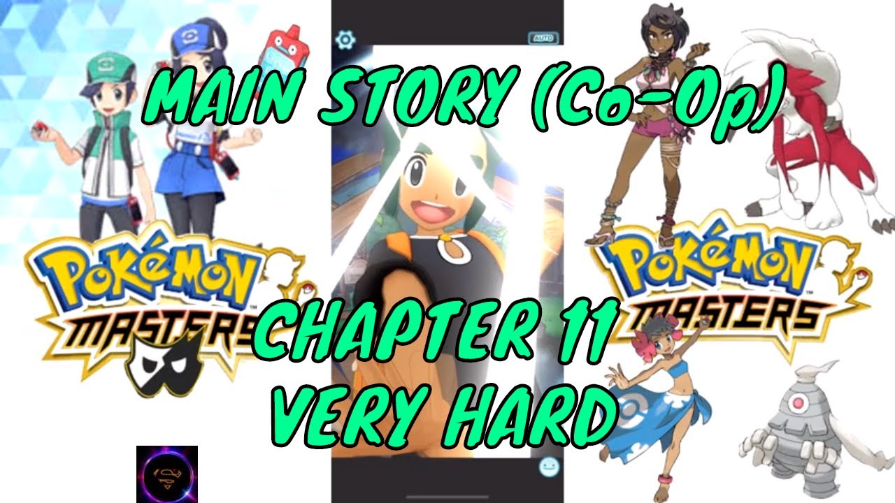 Main Story (Co-Op) - Hau (Very Hard) I Pokemon Masters I Gameplay Walkthrough