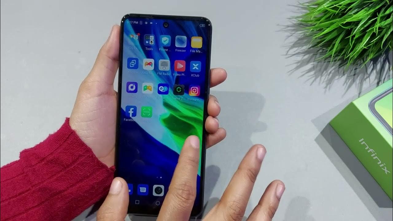 How to fix swipe down notification bar problem in infinix note 10,10pro