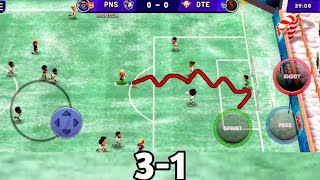 GALA TOURNAMENT : Semi-Final - PNS 3-1 DTE | Mini Football Gameplay Tournament Semi Final #semifinal screenshot 2
