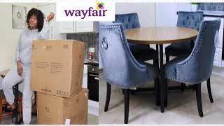 UNBOXING AND ASSEMBLING WAYFAIR (NEW KITCHEN  )FURNITURE -NENYE CHIKA
