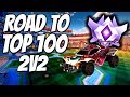 ROAD TO TOP 100 | Grand Champion 2v2 (Rocket League Gameplay)