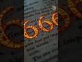666 : Ce que la Bible dit vraiment (tu vas être surpris)