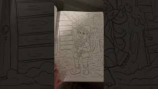 A Daily Life of an Elf coloring book for kids Fun coloring pages https a fwT6or0