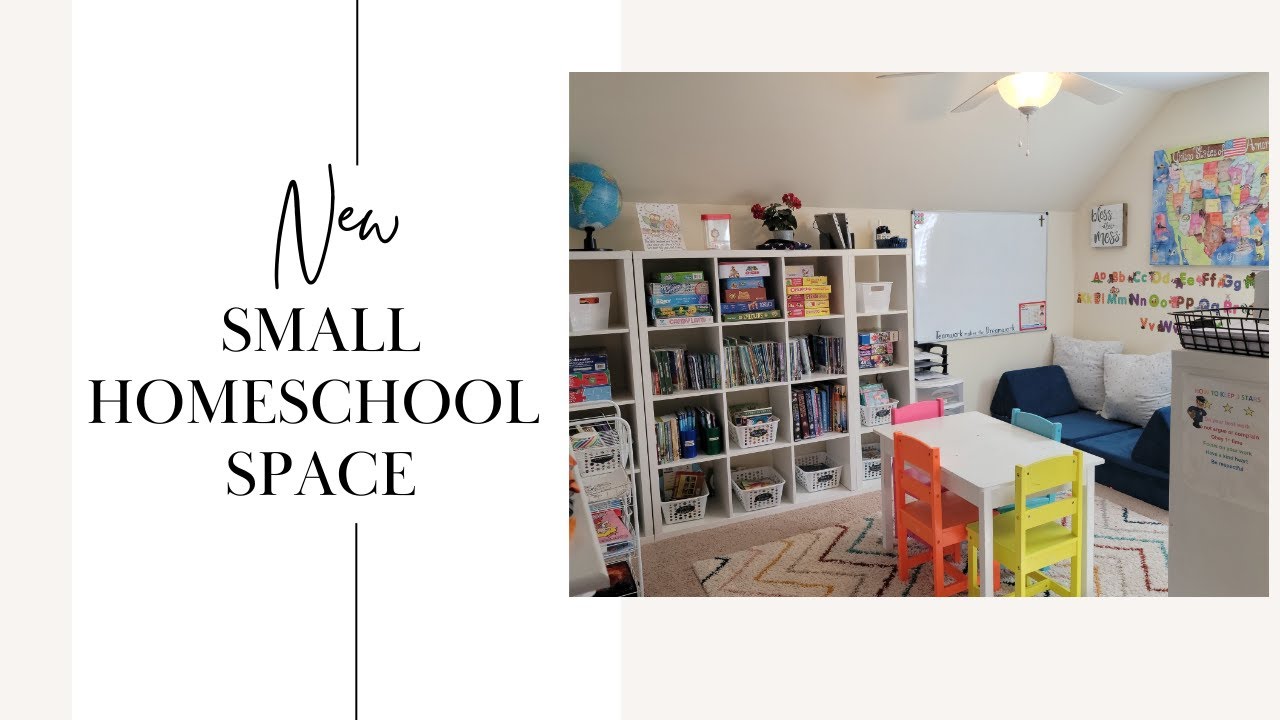 Small Home School Space Tour
