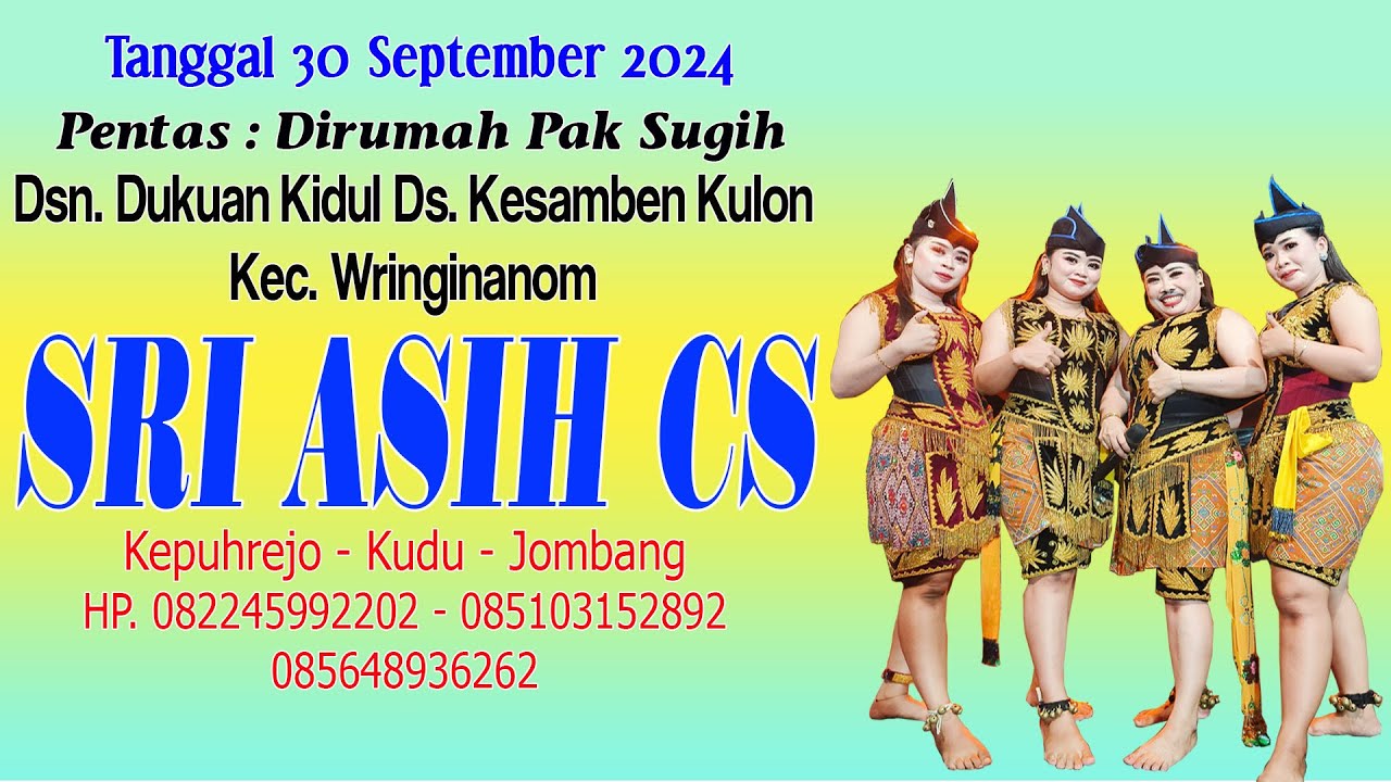 Live  - DUKUAN KIDUL 2//GERO//TARI REMO  KARAWITAN SRI ASIH CS //