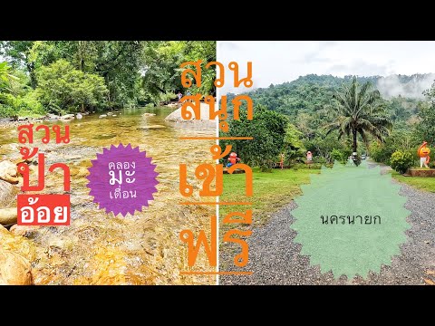 EP.25/65 เที่ยวนครนายก สวนสนุก สวนป้าอ้อย คลองมะเดื่อ #เที่ยวได้เรื่อยๆChannel