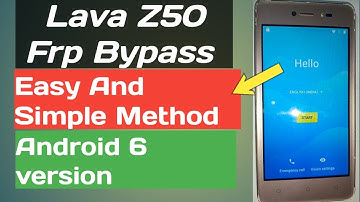 Lava Z50 Frp Bypass