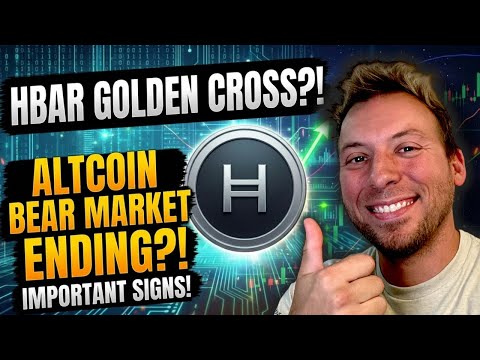 HEDERA HBAR - Golden Cross Terkonfirmasi! Pasar Bear Altcoin Berakhir?! Tanda-Tanda Penting!